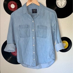 Button down jean shirt